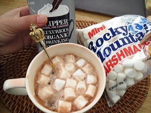自宅でもホットチョコレートを作ってみました